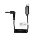 Hollyland Microphone Adapter Cable for 3.5mm TRS to Type-C Lightning iPhone Port for Lark 150 M1 Wireless Mic System. 