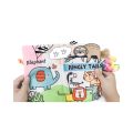 Children's Tail Cloth Book Educational Toy Book Ringing Paper Enlightenment Book Early Education Tear-Proof Cloth Book Toy. 