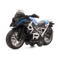【Toy life hall】Alloy Pull Cross-country Motorcycle Simulation Model Vehicle Toy.