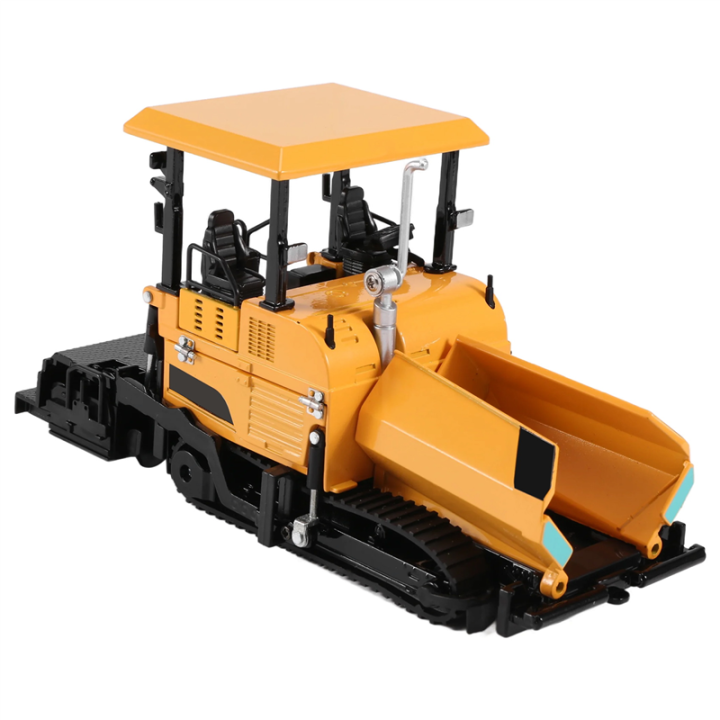 Alloy Diecast Paver Machine Paving Asphalt Highway Construction Truck 1 ...