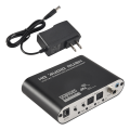5.1 Audio Rush Digital Sound Decoder Converter - Optical SPDIF/ Coaxial AC3 DTS stereo(R/L) to 5.1CH Analog Audio (6RCA Output) Black. 