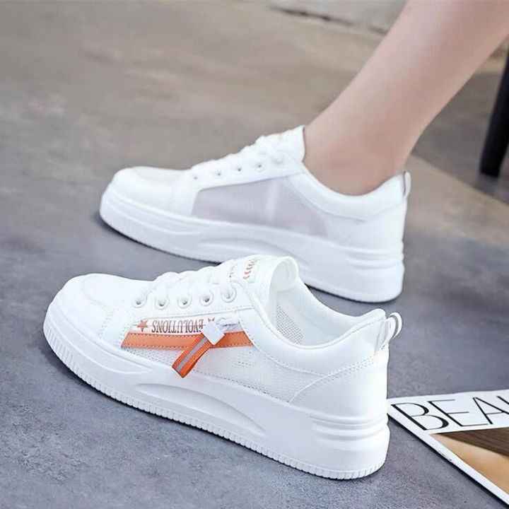 Women's White Shoes2023Summer New Women's Shoes Versatile Student