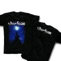 MEN'S COTTON T-SHIRT WARFAZE WITIE AND BLUE COMBINATION.