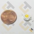 10Pcs- White 3W LED SMD Chip 3v 3.8v Super Bright Intensity SMD COB Light DIY. 