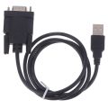 USB RS232 To DB 9-Pin Male Cable Adapter Converter Supports Win 7 8 10 Pro System Supports Various Serial Devices Cable.
