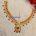 Gold plated Fashionable Necklace With Tayra/tikli for women - Jewellery For Women. 