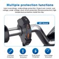 MoStar Universal QC3.0 Motorcycle USB Charger 48W USB-C Power Adapter Waterproof Handlebar Mounting Bracket Camera Phone Charger. 
