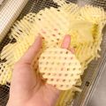 Potato Slicer Cut Potato Grid Artifact Grid Wipe Grid Knife Vegetable Cutter Wave Knife Cut Flower Knife Gadgets Accessories. 