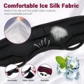 Sleep Headphones Breathable Bluetooth 5.2 Headband 3D Sleeping Headphones Wireless Eye Mask Sleep Earbuds for Side Sleeper Gifts.