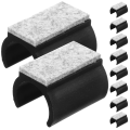 Felt floor protector chair leg cap Hairy leg pad U-shaped furniture cushion Chair. 