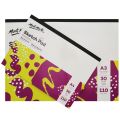 Mont Marte Discovery Sketch Pad White Paper A4 Size 110 GSM 30 Sheets for Drawing Sketching and Creative Art.