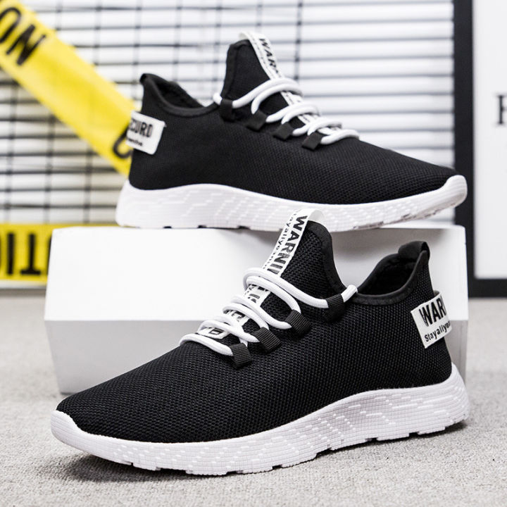 40 White - Sports Men's Leisure Breathable Fabric Shoe