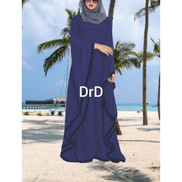 KAFTAN ABAYA BORKA FOR WOMEN ( DUBAI CHERRY FABRIC)