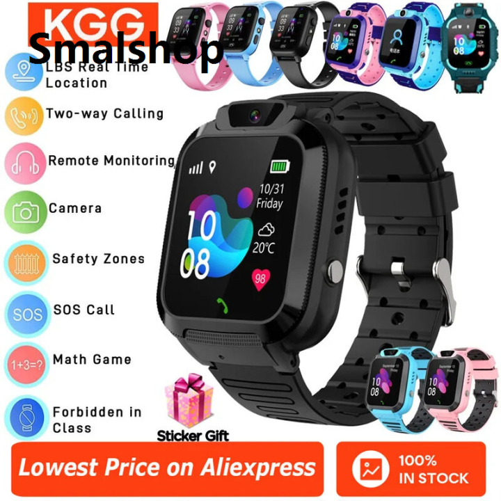 Smalshop ﻿ 4G 2G Internet Kids Smart Watch SOS Call LBS Location Child ...