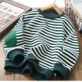 Children's Spring and Autumn Clothes Boys and Girls Sweatshirts 2023 New Children's Undershirts Korean Version Baby Tops with Fleece and Foreign.