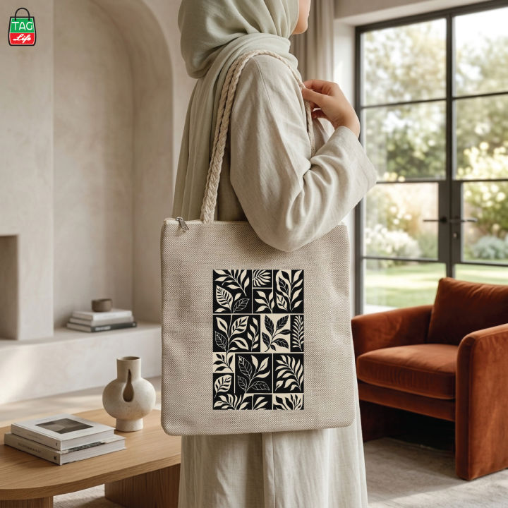 Tag%20Lifestyle%20Eco%20Friendly%20Fashionable%20Jute%20Tote%20Bag%20Shopping%20Bag/College/University%20Bag,%20Tote%20Bag,%20Jute%20Bag%20with%20Zipper%20-%20Image%208