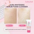 Aura Whitening Serum Foam Cleanser 100ml Cathy Doll Face Wash (Made In Korea). 