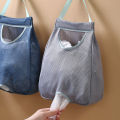 【HOT】 Kitchen Garbage Bag Storage Box For Plastic Bag Wall Hanging Bag With Hook Kitchen Storage Bag Kitchen Accessories Conbo.