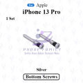 For Apple iPhone 13 Pro New Bottom Screw Pentalobe Dock Connector Screw Replacemnt Parts. 