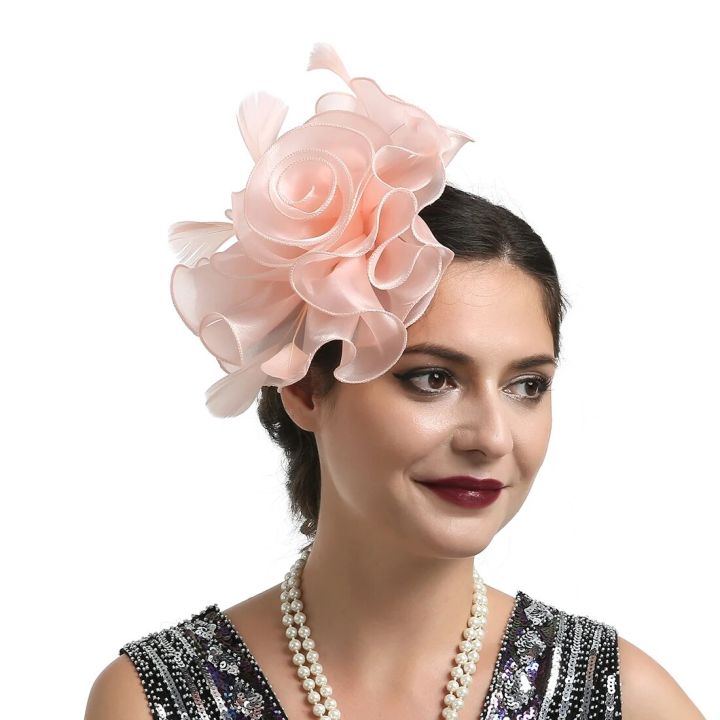 Fashion%20Feather%20Mesh%20Fascinator%20Hat%20Hair%20Clip%20Women%20Cocktail%20Wedding%20Party%20Bridal%20Hat%20Fascinator%20Ladies%20Dress%20Hair%20Headband%20-%20Image%207
