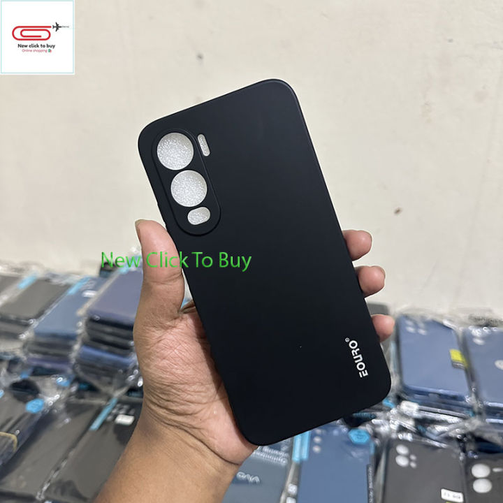 itel City 200 Matte Liquid silicone Soft Gel Rubber Shockproof Phone Case Back Cover