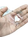 Customize Love Gift Key acrylic Mirror UV High Quality print.