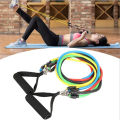 Elastic exercise resistance bands set yoga pull rope fitness pull rope tube resistance bands 11pcs/set Latex Resistance Bands Multifunction Elastic Exercise Resistance Bands Expander. 
