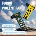 Mini Turbo Jet Fan Rechargeable Brushless Motor 110000RPM,C. 