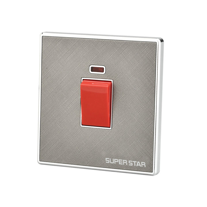 Super Star Ultimate 20A DP Switch with Neon Socket Geyser Electrical ...