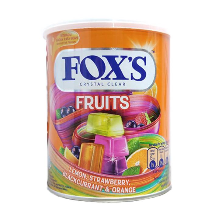 Fox's Crystal Clear Candy Canister (Fruits) 180g