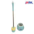 Proclean Toilet Brush TB-1787 with Holder. Decorative, Modern, Freestanding, Heavy Duty Toilet Bowl Shape Cleaning Brush Set for Bathroom Deep Cleaning Compact Flexible Toilet Cleaner Brush. 