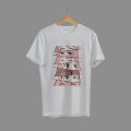 Custom Experience - Spyxfamily Anya Forger Anime White Poly Cotton T-Shirt - T Shirt - Couture - High-end - Designed - Urban Vibes. 