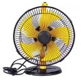 Sony Deluxe High Speed Fan 9" inch  Mini Fan Table Fan Cool Air Black & Yellow Mini Fan for Kitchen Use With Regulator. 
