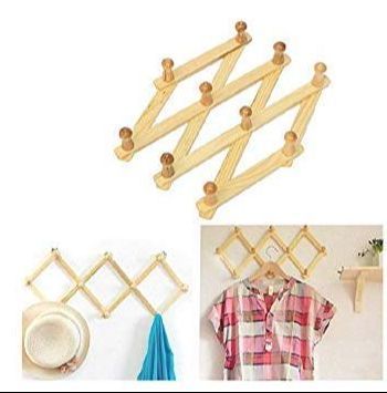 Wooden%20Wall%20Mounted%20Cloth%20Hook%20wooden%20Adjustable%20Hanger%20folding%20Hanger%20-%20Image%203