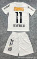 razil 11-12 Santos jersey Sandoz comoratie edition children's training football jersey size 11 eymar retro.