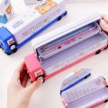Deli বাচ্চাদের বহুগুণি ধাতব পেন্সিল কেস - pencil bag. 
