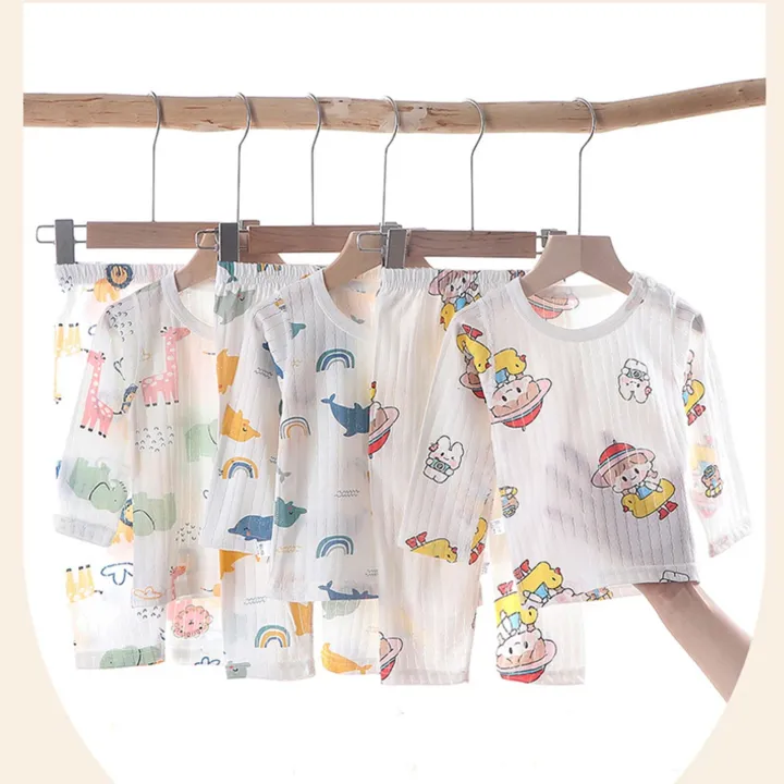 %E3%80%90New%20release%E3%80%91%20Children%20Pajamas%20Set%20Boys%20Cotton%20Clothes%20Children%20Pants%20Set%20Cartoon%20Sleepwear%20Set%20Kids%20Pajamas%20Girls%20Toddler%20Baby%20Outfits%20Pyjama%20-%20Image%202