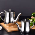500ml Stainless Steel Oil Tank Large Capacity Oil Bottle Kitchen Oil Filter Pot Soy Sauce Vinegar Container Coffee Pot. 