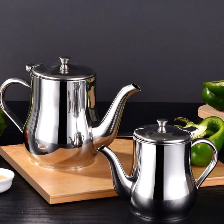 410ml%20Stainless%20Steel%20Oil%20Tank%20Large%20Capacity%20Oil%20Bottle%20Kitchen%20Oil%20Filter%20Pot%20Soy%20Sauce%20Vinegar%20Container%20Coffee%20Pot%20-%20Image%204