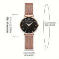 Hanna Martin Luxury Women's Watch High Quality Japanese MIYOTA2035 Quartz Rhinestone Fashion Stainless Steel Wristwatch Relogios Feminino. 