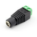 Free Wiring DC Terminal Connector Monitor Plug Female 12V Lamp Power Adapter. 