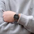 (Ready Stock) G Shock Men Watch Sport Digital Classic Square Watch Shockproof and Waterproof Stainless Steel Band Sports Business Wrist Watches with 2 Year International Warranty A168WGG-1B.