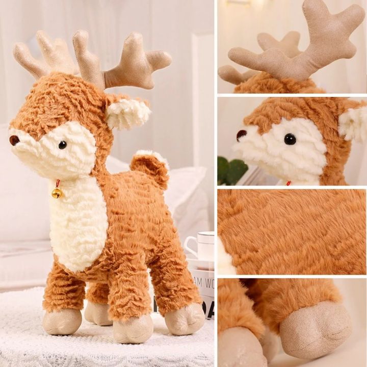 Plushie%20Xmas%20Tree%20Cute%20Stuffed%20Christmas%20Elk%20Reindeer%20Plush%20Deer%20Toy%20Pine%20Ring%20Bell%20Ginger%20Bread%20Chocolate%20House%20Bell%20-%20Image%205