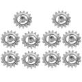 Baecue Frame Gear Replacement Parts Heat Resistant Accessories Automatic Revolving Mini Harde Wheel Aluminum. 