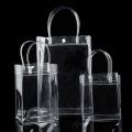 Hot Transparent Shoulder Handbag Bag For Women Trend PVC Bag Jelly Tote Fashion Fashion Clear B2I5.