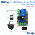 XH-M601 battery charge control module circuit board 12V intelligent charging power supply panel automatic charging/stop switch.