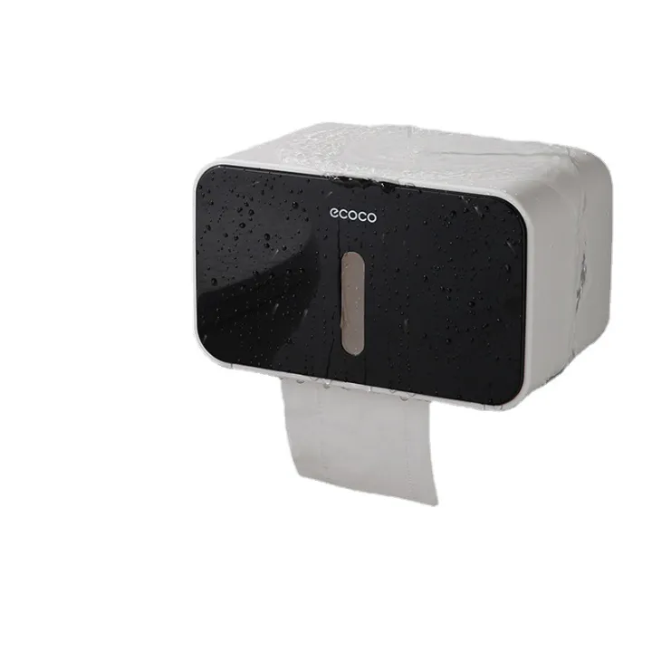 Ecoco%20single-layer%20pop-up%20window%20hanging%20pole%20tissue%20box%20bathroom%20wall-mounted%20non-perforated%20toilet%20paper%20box%20waterproof%20storage%20-%20Image%205