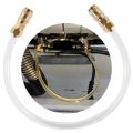2Pcs Boat Bleed Filler Kit for Seastar Hydraulic Steering Systems Refilling Steering Fluid Tube Bleed Marine Tool Repair. 