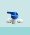 1/4" Plastic Manual Flush Valve 6mm Switch For Ro Water Purifier. 