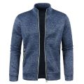2022 Autumn Winter Men's Zipper Knit Long Sleeves Thin Cashmere Fashion Top Sweater Coat. 